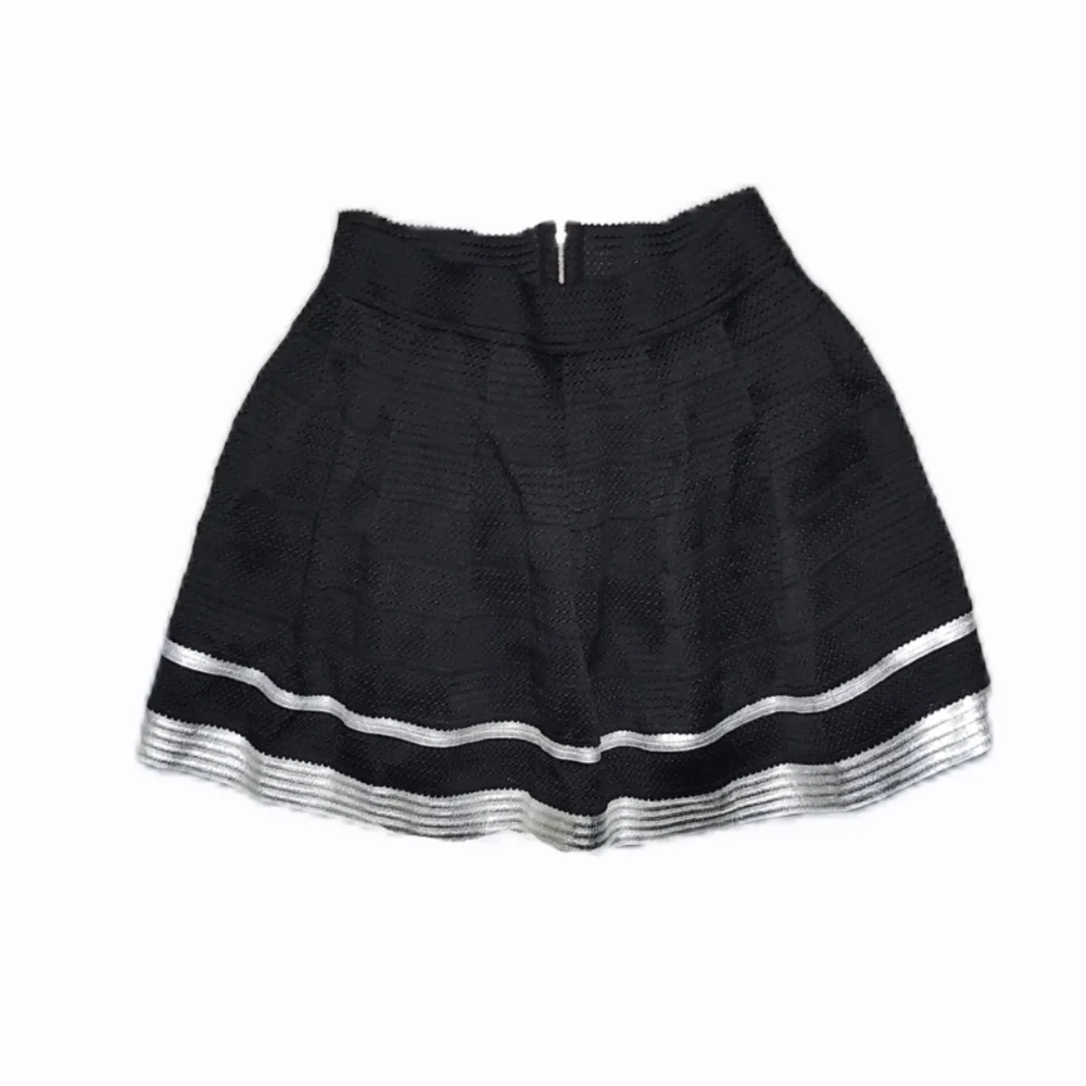 Ashley Stewart Black Skater Skirt - Picture 2 of 5